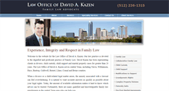 Desktop Screenshot of kazenlaw.com